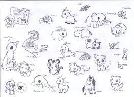 Paintings, photographs, abstracts, prints and more. Chibi Animals By Hikari1930 Deviantart Com On Deviantart Baby Animal Drawings Animal Drawings Cute Animal Drawings