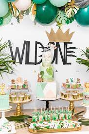 The wild one theme is inspired by rustic and outdoorsy elements and features a fun mix. Wild One 1st Birthday Party Novocom Top