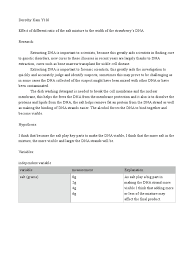 This lets us find the most appropriate writer for any type of assignment. Dna Extraction Lab Report Experiment Dna