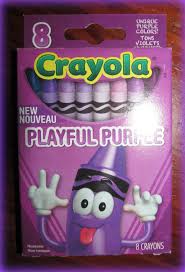 Found This Package Of Purple Crayons While Shopping Today The Colors Are Eggplant Purple Mountains Majesty Cyber Grap Crayola Crayola Set Crayola Markers