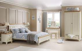 Camden cream is a country shaker style collection of bedroom furniture. Portland White And Oak Bedroom Furniture Bedside Chest Wardrobe Bed Frame Stool Ebay