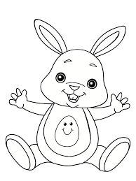 Plus besoin d'acheter de livre de coloriage. Coloriage Lapin De Paques 20 Coloriages A Imprimer Gratuitement