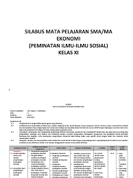 Check spelling or type a new query. Silabus Ekonomi Sma 2020 Kelas Xi