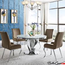 Glasplatte rund, ø 7 cm. Barock Tisch Belmont Rund 130 Cm Glasplatte Bellacasa Co