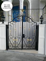Ferforje Bahce Kapi Modelleri 05321765303 Steel Gate Design Gate Design House Gate Design