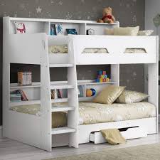 Best deals on classic style wood bunk beds for kids in. Happy Beds Wooden Bunk Bed With Underbed Storage Drawer Orion White Wood Modern Twin Sleeper 3ft Single 90 X 190 Cm Frame Only Buy Online In Martinique At Martinique Desertcart Com Productid 69676495