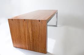 Charles hollis jones lucite and solid brass coffee table waterfall line. The Walton Waterfall Coffee Table Meisch Made