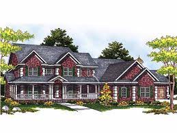 Country Style House Plan 5 Beds 3 5 Baths 4025 Sq Ft Plan 70 543 House Plans Farmhouse Country Style House Plans Farmhouse Plans