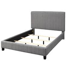 I ordered it in the end of the storage drawers are larger than expected!5. Queen Emery Upholstered Bed Gray Lifestorey Target