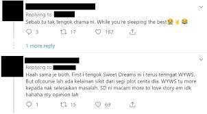 Sweet dreams doesn't draw you in the way, say, coal miner's daughter (the story of loretta lynn) did, but it does entertain. Netizen Dakwa Drama Sweet Dreams Tiru Jalan Cerita Drama Korea While You Were Sleeping