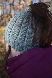 Check spelling or type a new query. Messy Bun And Ponytail Hat Knitting Patterns In The Loop Knitting