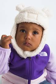 Baby North Face Baby Bear Trapper Hat And Mitt