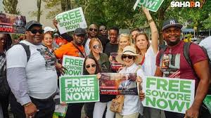 Looking for a beautiful wife? Video Sowore S Wife Children Lead Protest In U S Over Dss Continued Detention Of Activist