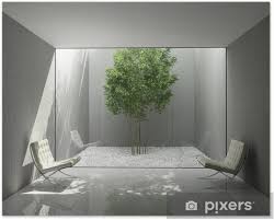Sind die fenster geoffnet, wird der wohnraum elegant nach außen erweitert. Poster Weiss Minimalistisches Design Haus Grun Lounge Atrium Pixers Wir Leben Um Zu Verandern