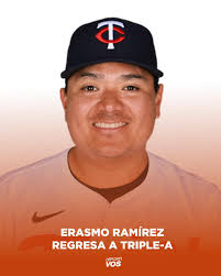 Tras pasar por el proceso de waivers, el nicaragüense Erasmo Ramírez  volverá al equipo Triple-A de los Minnesota Twins, los St. Paul Saints,  donde continuará la temporada en busca de otra oportunidad