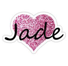Jade Sticker By Obercostyle In 2021 Name Wallpaper Jade Baby Girl Names