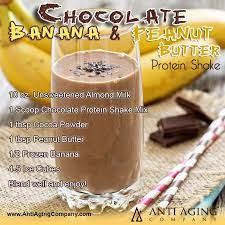 Chocolate Banana Peanut Butter Protein Shake By Usa Flag Co Recipe Peanut Butter Protein Shake Protein Shake Recipes Chocolate Chocolate Protein Shakes