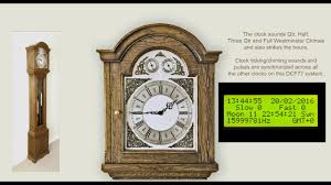 Grandfather clocks w/night time chime shutoff option also uses a key to turn 3 arbors located in the dial that are wound once a week to raise the weights that power the clock as they drop down during the week. Arduino Atomic Grandfather Clock Arduino Project Hub