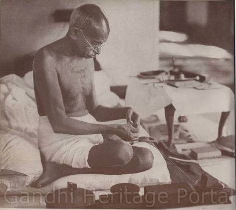 Mahatma Gandhi walking on Juhu Beach, Mumbai, May 1944. #MahatmaGandhi