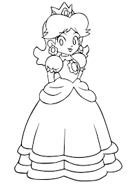 Maybe you would like to learn more about one of these? Mario Daisy Princess Coloring Page Coloring Pages Super Mario Bros Coloring Pages Coloring Pages For Kids And Adults