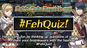Qual o nome da criadora do battle royale que hoje pertence à garena? Fire Emblem Heroes On Twitter Feh S Quiz Event Is On Now We Re Posting One Question Each Day For Seven Days Can You Answer Today S Question Correctly For More Feheroes Trivia Feel Free