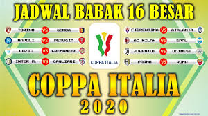 Skor piala italia 2019/2020 di flashscore.co.id menawarkan livescore, hasil pertandingan dan juga statistik lainnya dari piala italia 2019/2020, antara lain kedudukan dalam turnamen dan juga detail. Jadwal Babak 16 Besar Coppa Italia 2020 Lengkap Siaran Langsung Live Tvri Youtube