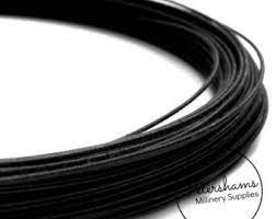 Clear Plastic Hat Brim Wire 1 Yd Hat Making Supplies Etsy Hat Making Supplies Millinery Hat Making
