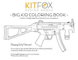 Free coloring pages of kids heroes. Firearm Coloring Book For Big Kids The Firearm Blog