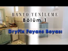 Gibi sorularınızı seramik ve fayansların hangi boya ile boyanacağı konusunda bir çok soru alacağımızı düşünüyoruz. Dryfix Faience Paint Fayans Boyasi Seramikleri Kirmadan Yenileyin