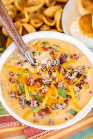 This is one of my favorite soup recipes because it uses everyday pantry staples that i almost always have on hand. Slow Cooker Bacon Cheeseburger Soup Plain Chicken
