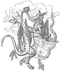 Hinh ve con chuon chuon. Chinese Dragon Coloring Pages For Kids Drawing With Crayons