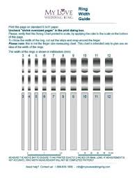 wedding band width chart guide to wedding rings my love