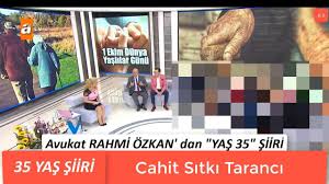 Yaş 35 yolun yarısı eder. diyen cahit sıtkı 46 yaşında vefat etti. Avukat Rahmi Ozkan Dan Yas 35 Siiri Teknogundemi