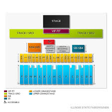 Illinois State Fairgrounds 2019 Seating Chart