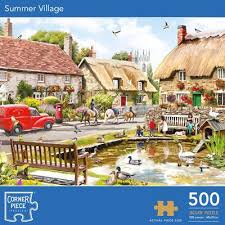 Or, bookmark and check this page daily for a cool puzzle of the day! Summer Village 500 Piece Jigsaw Puzzle From 5 00 The Works
