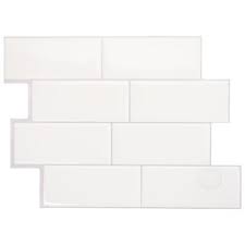 What are peel and stick backsplashes? Peel And Stick Backsplash Wall Decor The Home Depot