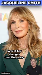 Has Jacqueline Smith undergone plastic surgery? Let's take a look!  #plasticsurgery #fyp #beforeandafter #facelift #necklift #foryou