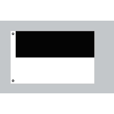 Mit einer höhe von 90 cm und einer breite von 1,5 m hat die fahne die ideale größe: Flagge 90 X 150 Schwarz Weiss 9 95