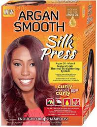 Coconut milk and lemon juice for hair have you tried any of these natural hair straightening products? Africa S Best Argan Smooth Silk Press Natural Hair Thermal Straightening System 1 Ea Walmart Com Walmart Com