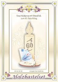 Geburtstagsgeschenke zum selber machen, 50.geburtstag geschenk selber machen, 60 bastel, 60 geburtstag bastelideen. Diy Holzkerze Zum 60 Geburtstag Wood Candle Geburtstag Kerzen Basteln Basteln Mit Holz