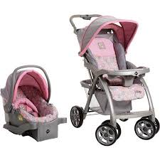 Disney Pooh Saunter Travel System Stroller Car Seat Walmart Com Travel System Stroller Travel System Baby Strollers