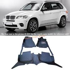 Black Interior Floor Mats Carpets For Bmw X5 E70 7 Seat Model 2008 2013 Bmw X5 E70 Bmw X5 Bmw