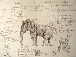 How To Eat An Elephant Male Sketch Theorems Elephant