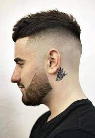 70 Skin Fade Haircut Ideas Trendsetter For 2021 Drop Fade Haircut High And Tight Haircut Fade Haircut