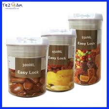 Check spelling or type a new query. Tezkar Store Hermetic Acrylic Jar Easy Lock Available Facebook