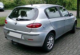 On retrouve également une sortie d'échappement chromée. Alfa Romeo 147 Wikipedia