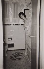 Doris Was Not Expecting This When She Stepped Out Of The Shower Old Fashioned Photos Creepy Vintage Old Photos