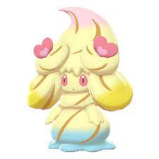 Alcremie 869 Serebii Net Pokedex Pokemon Rainbow Swirl Mythical Pokemon