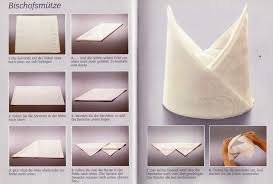 Folding Napkins Servetten Vouwen Napkin Folding Romance Decor Fold