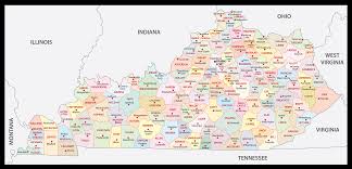 The area of the state, both total (land + water) and land only. Kentucky Maps Facts World Atlas